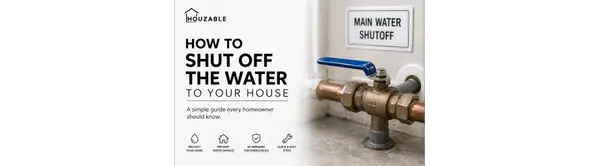 How to Shut Off the Water to Your House
