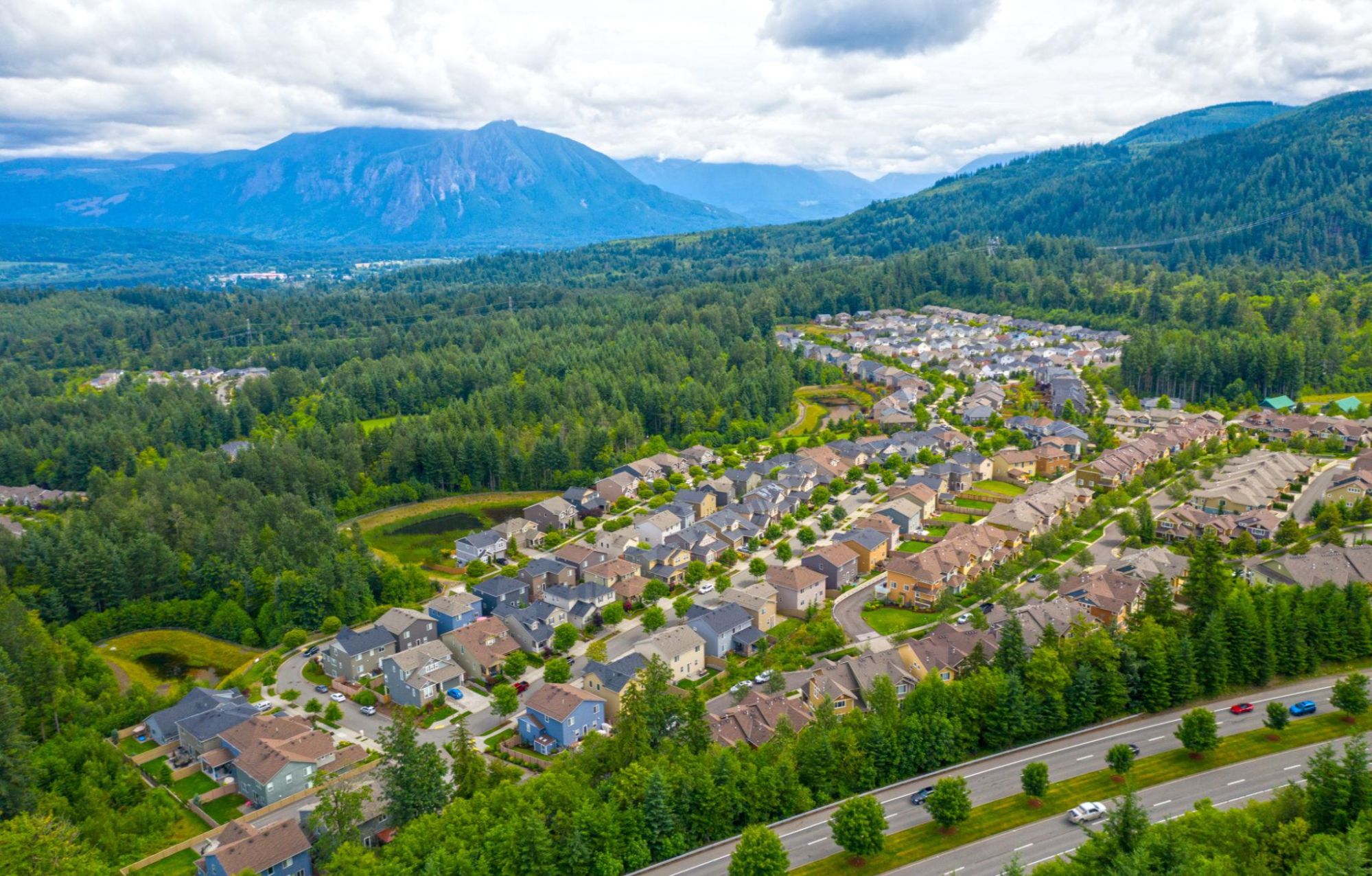 Snoqualmie Ridge Aerial