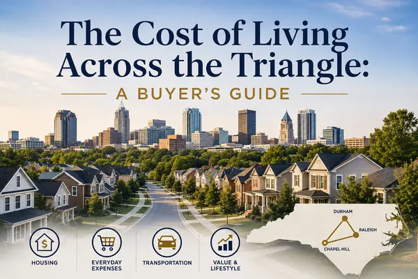 The Cost of Living Across the Triangle: A Buyer’s Guide for 2026