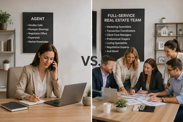 The Difference Between an Agent and a Full-Service Real Estate Team