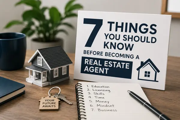7 Things You Should Know Before Becoming a Real Estate Agent