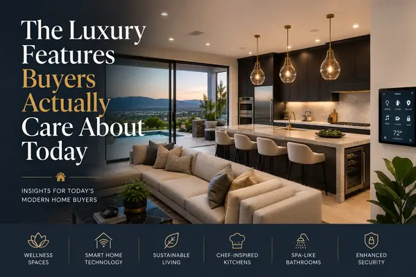 The Luxury Features Buyers Actually Care About Today