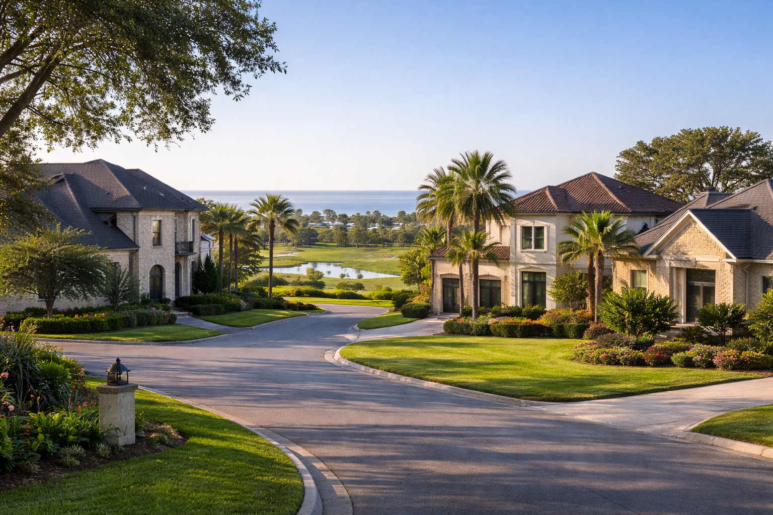 Northwest Houston, TX real estate with golf course homes for sale and scenic water views.