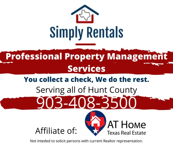 How to Rent Your Home in Hunt County, Texas