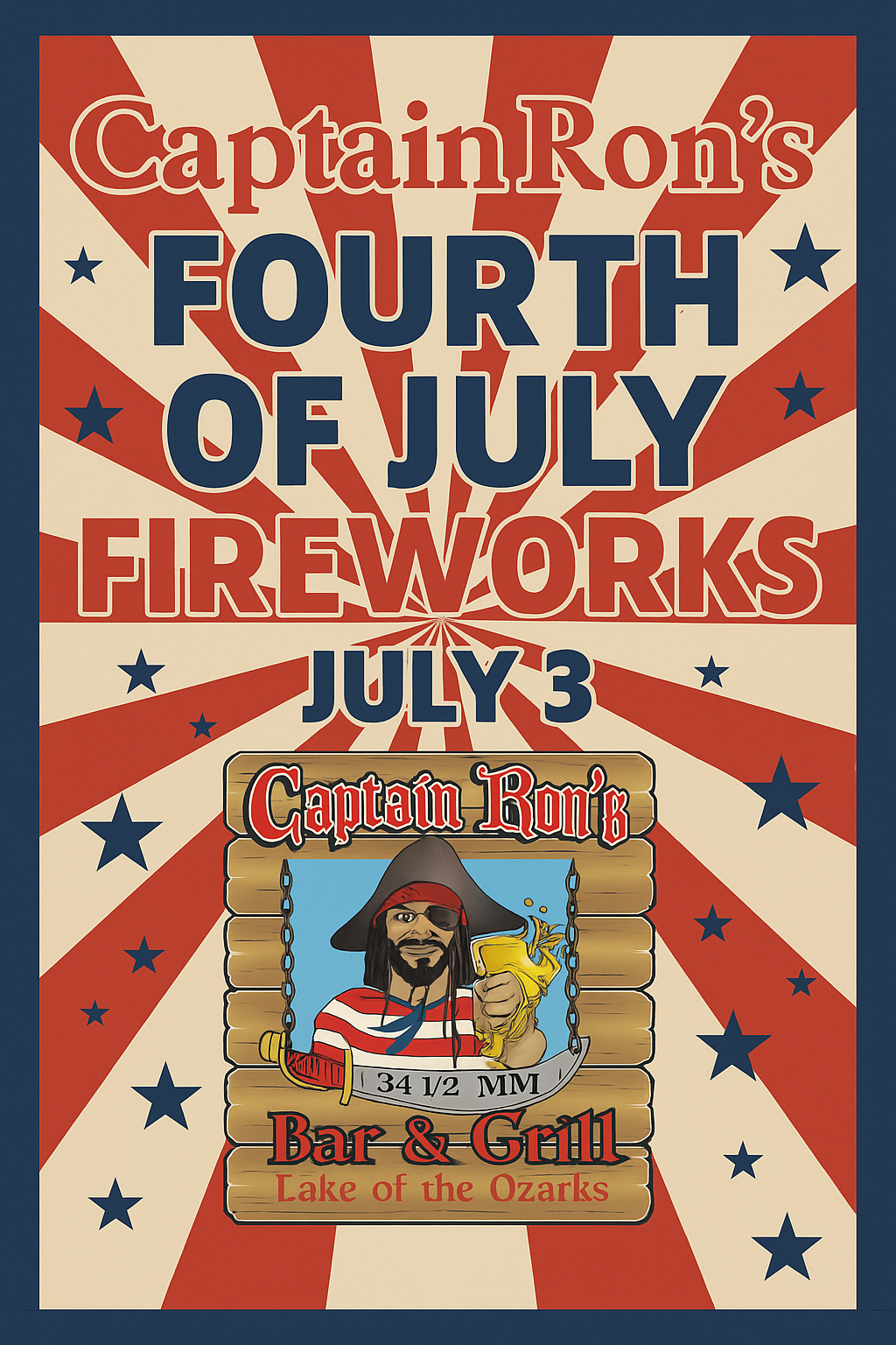 Firework Captain Rons