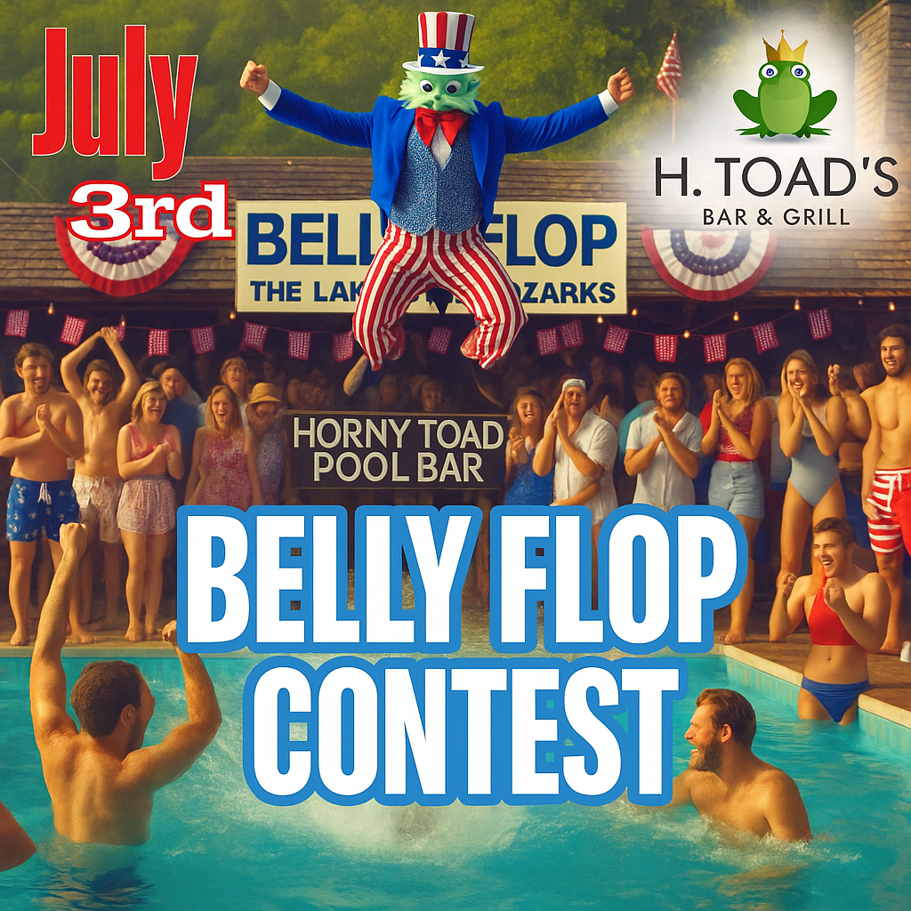 BellyFlop Contest Horny Toad