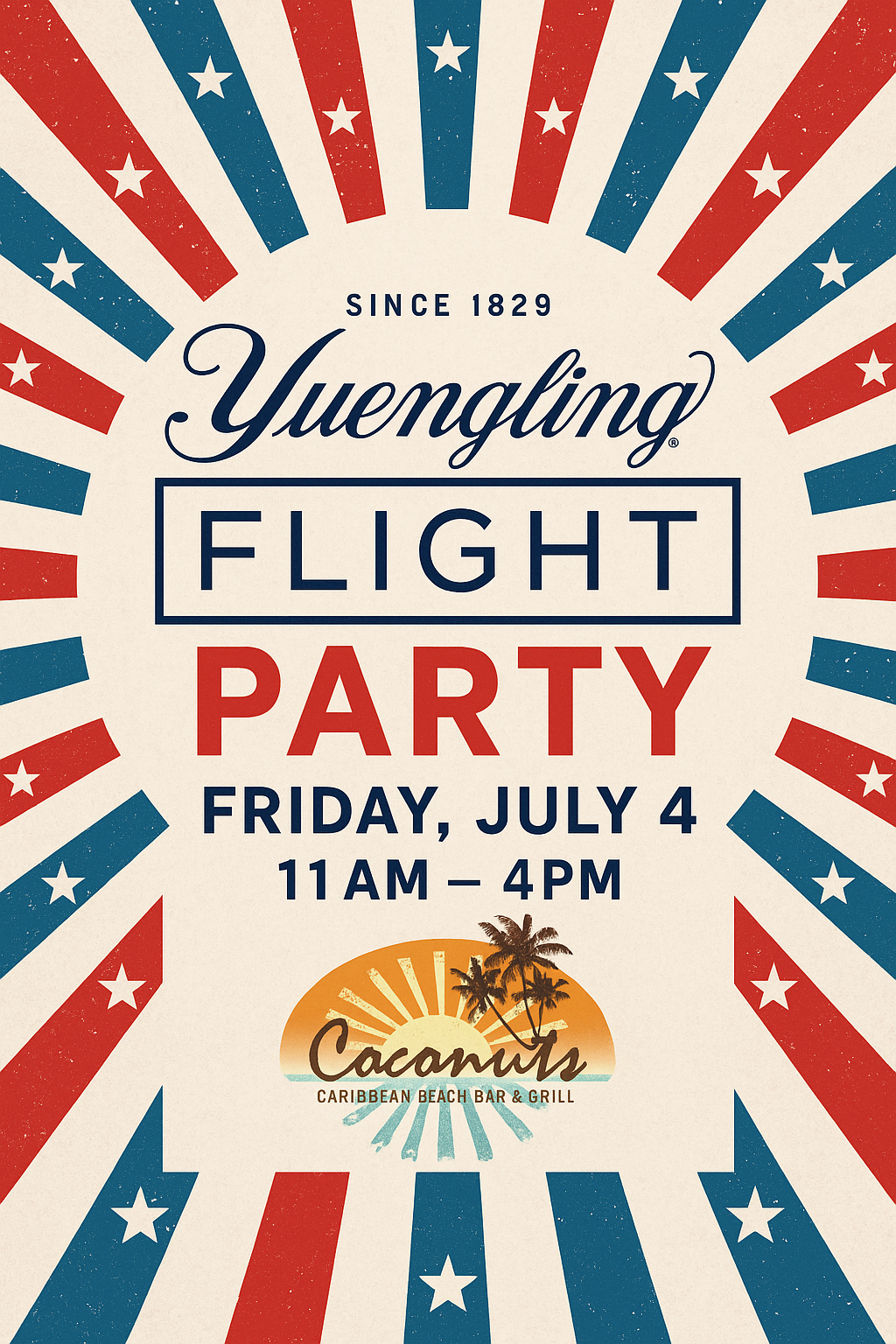 Yuengling Flight Party Coconuts