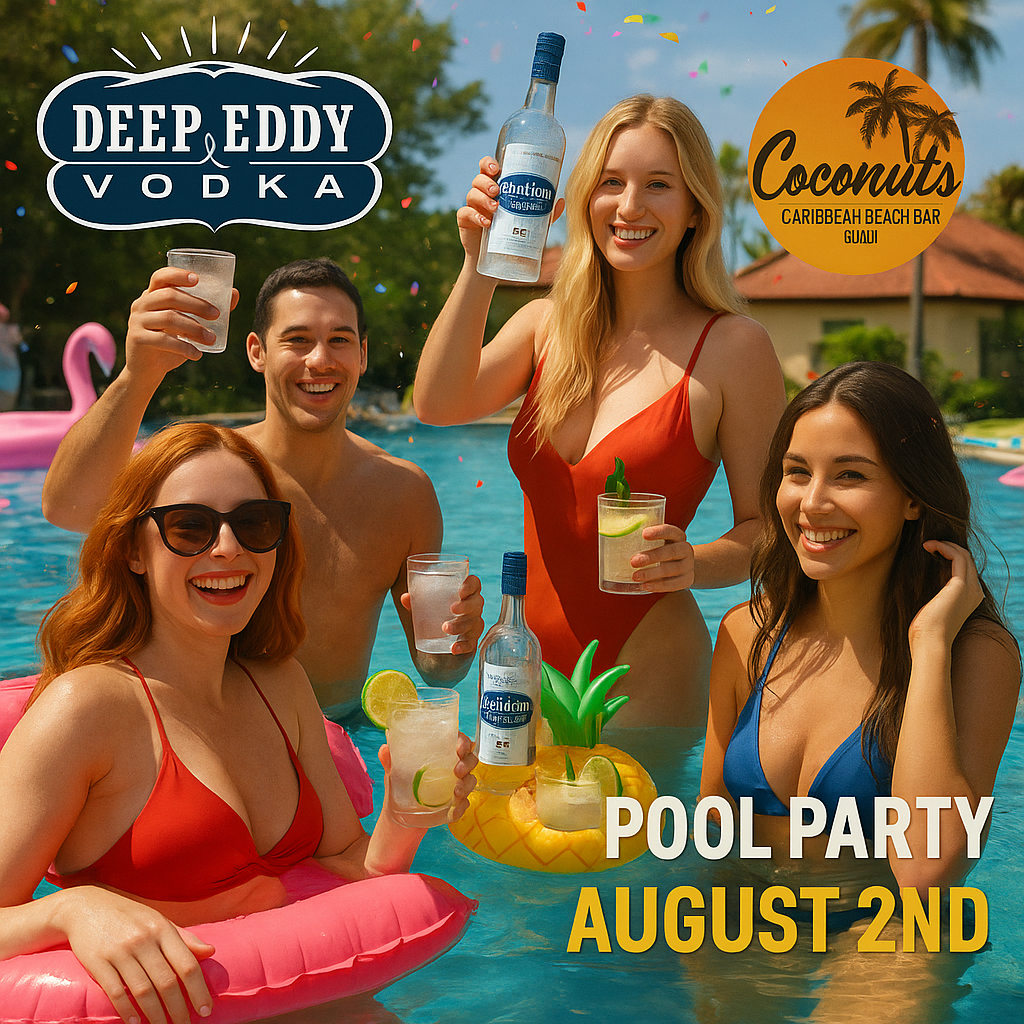 Deep Eddy Pool Party at Coconuts