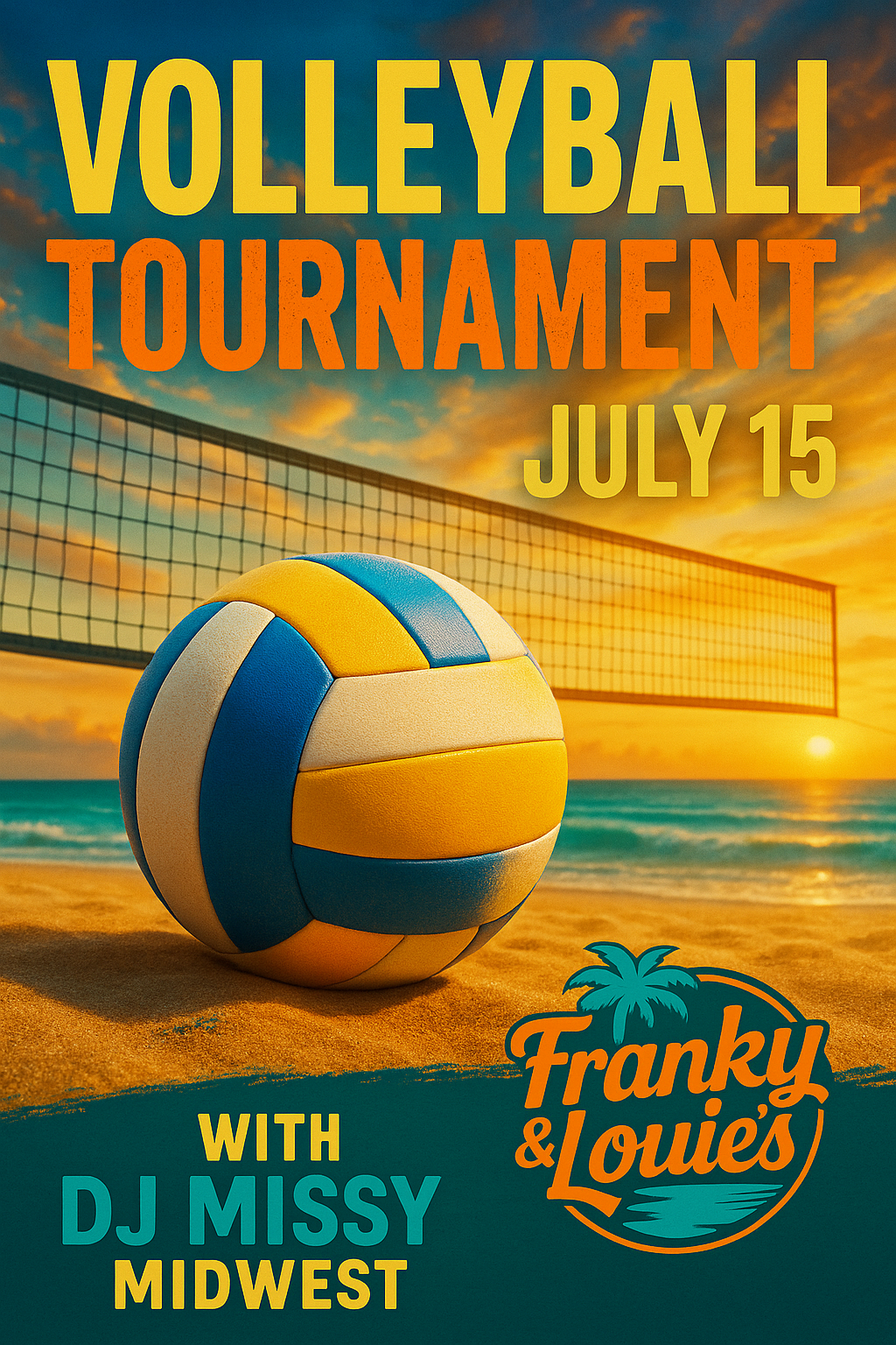 Volleyball Tournament at Franky & Louie’s