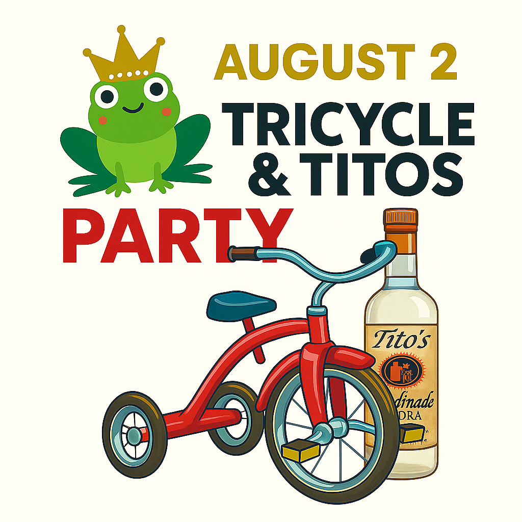Tricycle Race Pool Party