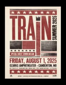  Train with Edwin McCain Live at Ozarks Amphitheater