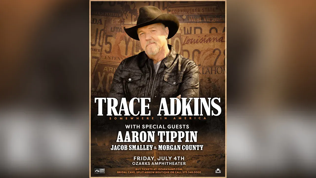 Trace Adkins ozark amphitheater