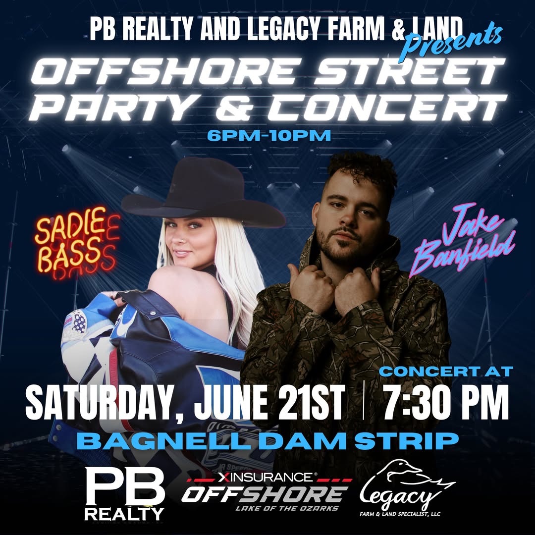 Offshore Street Party & Concert @ Bagnell Dam Strip