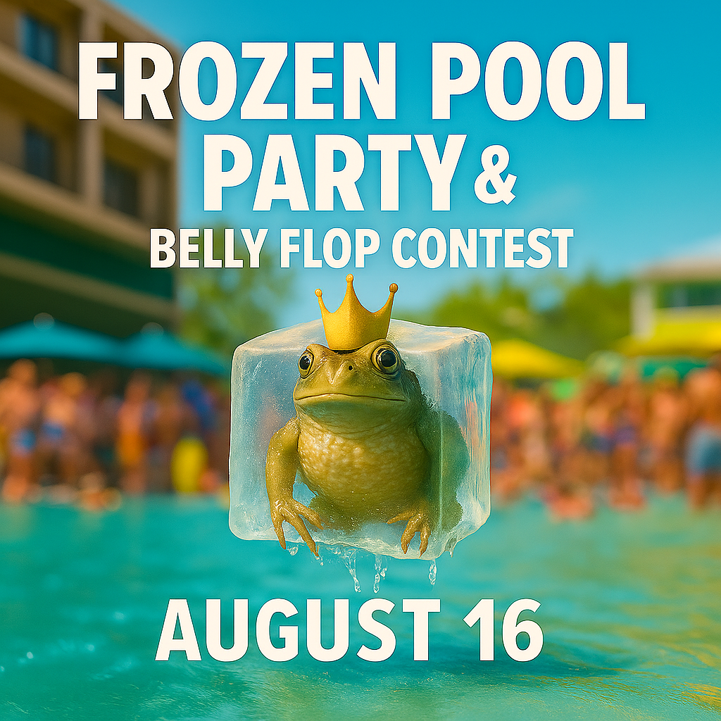 Frozen Pool Party Horny Toad