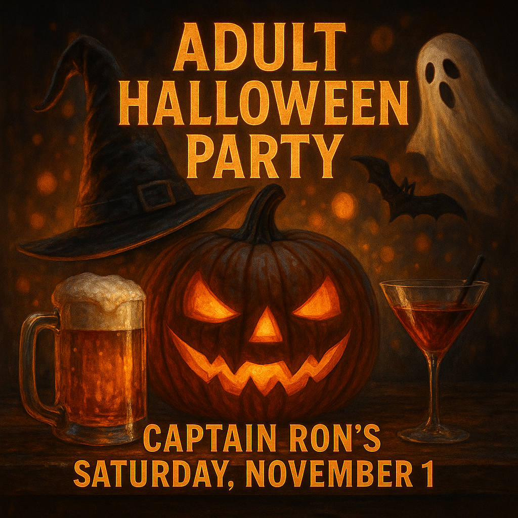 Adult Halloween Party at Captain Ron’s