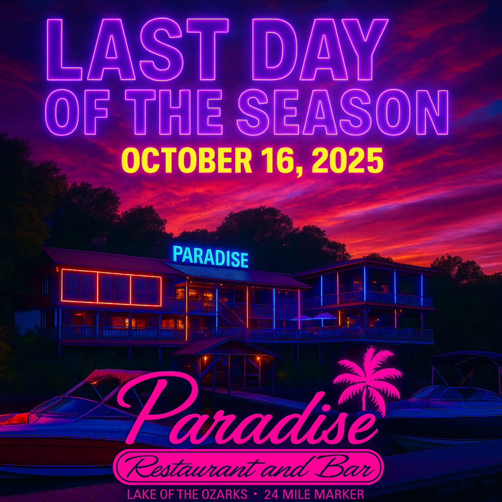 Paradise Restaurant & Bar – Last Day of Season