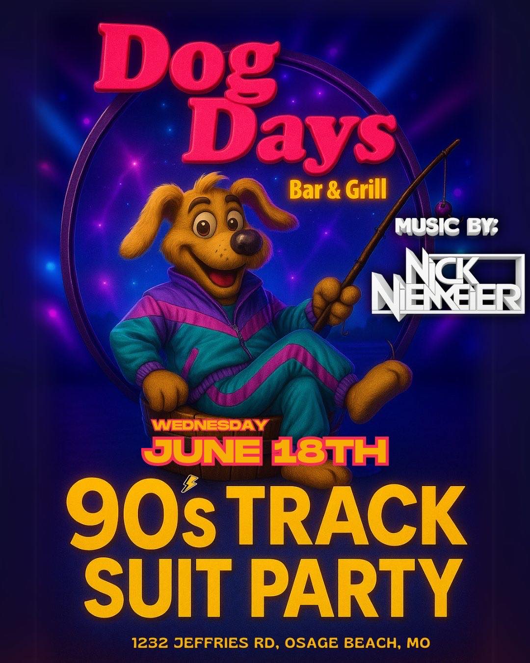 Track Suit Night Dog Days