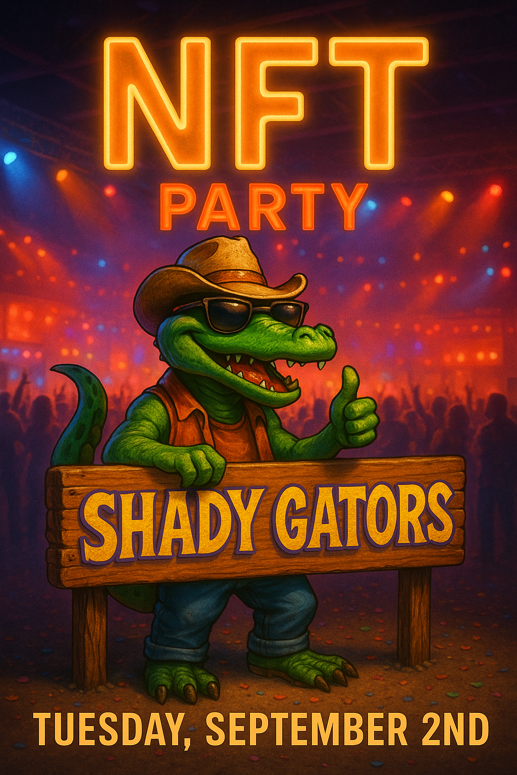 NFT Party @ Shady Gators