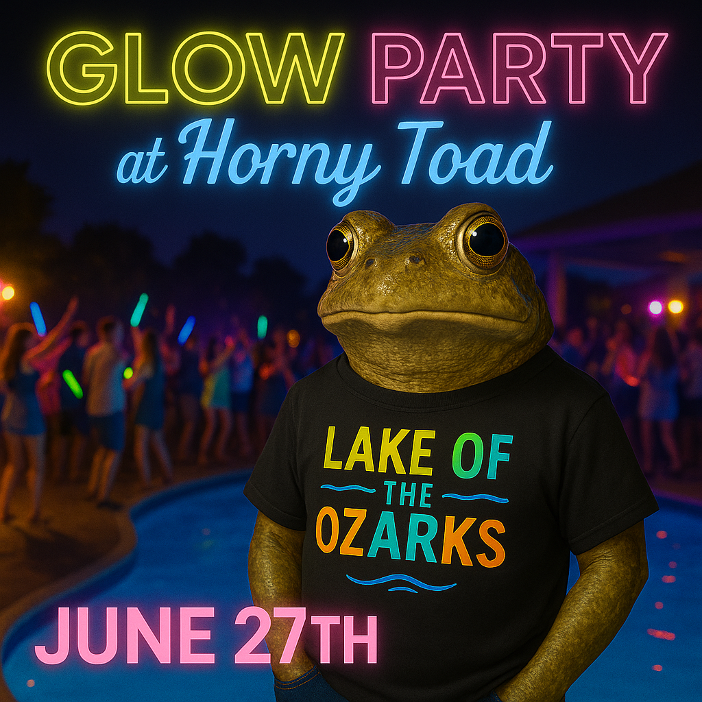 Horny Toad Glow Party