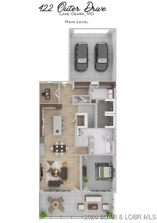 422 Outer DR, Lake Ozark, MO 65049