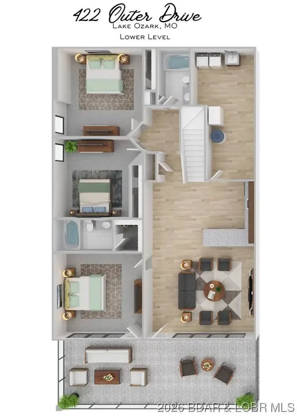 422 Outer DR, Lake Ozark, MO 65049