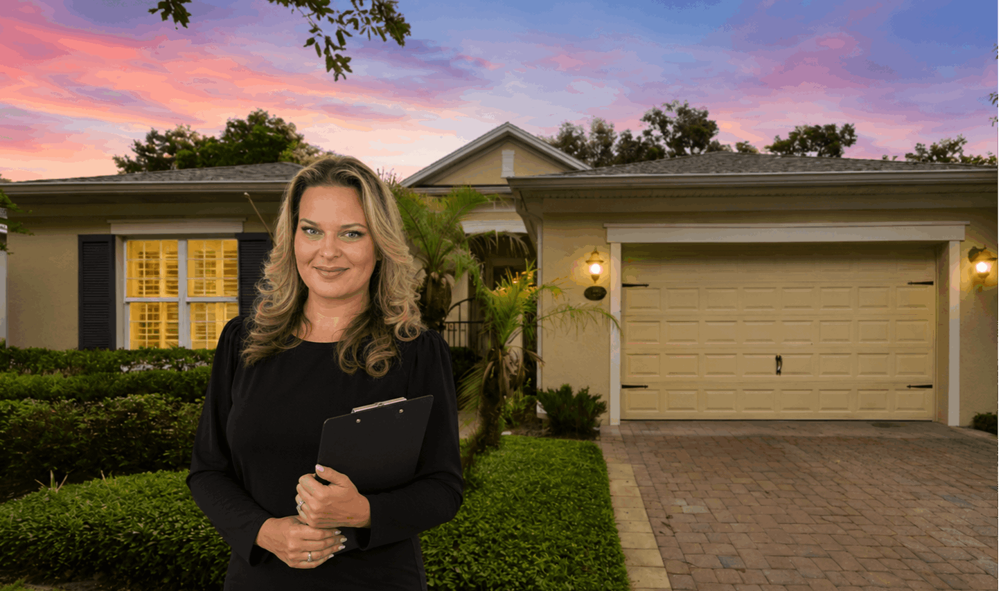 Adrienne Kane providing Luxury Home Marketing consultation to help homeowners maximize exposure and maximize their home's value.