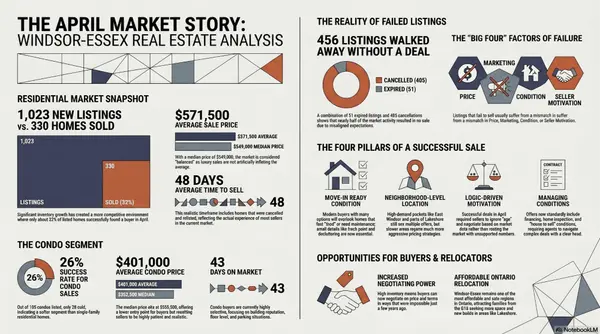 April 1-24-2026 Windsor Essex County Real Estate Market Update