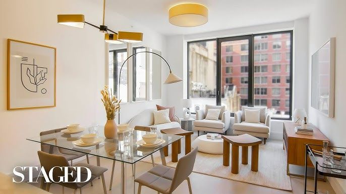 A beautifully staged NYC apartment