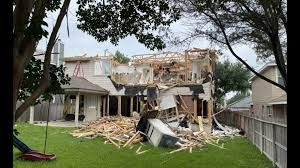 Home Destroyed By Natural Causes