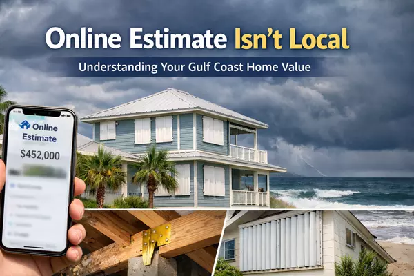 Why Zillow Estimates Aren’t Local (and What Actually Moves Value on the Gulf Coast)
