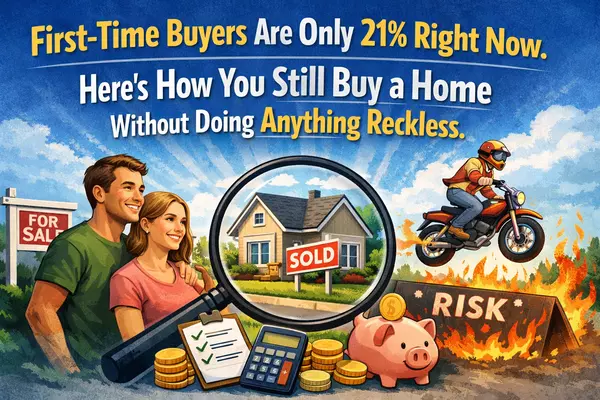 First-Time Buyers Are Only 21% Right Now. Here’s How You Still Buy a Home Without Doing Anything Reckless.