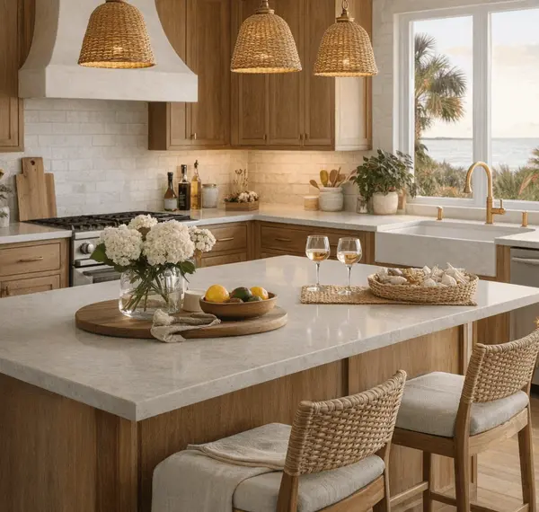 Wood Cabinets Beat White in 2026 Kitchens (Here’s What That Means for Your Gulf Coast Home)