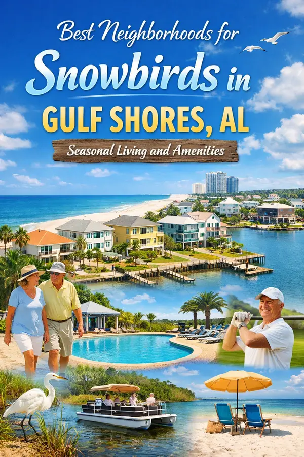 Best Neighborhoods for Snowbirds in Gulf Shores AL: Seasonal Living and Amenities