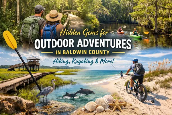 Hidden Gems for Outdoor Adventures in Baldwin County: Hiking, Kayaking, and More