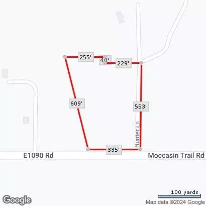 000 S Moccasin Trail RD, Meeker, OK 74855