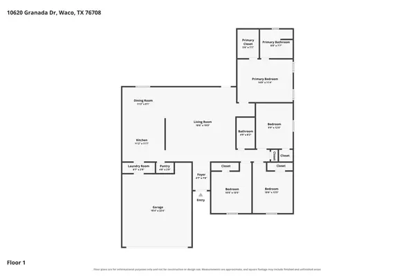 10620 Granada DR, Waco, TX 76708