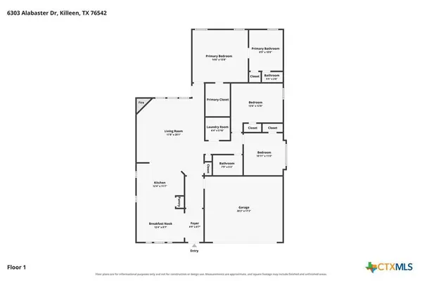 6303 Alabaster DR, Killeen, TX 76542