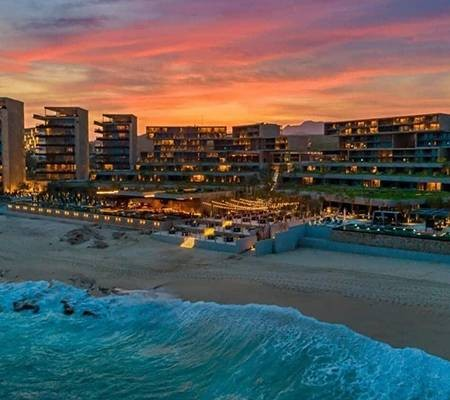 San Jose Corridor with beach and buildings