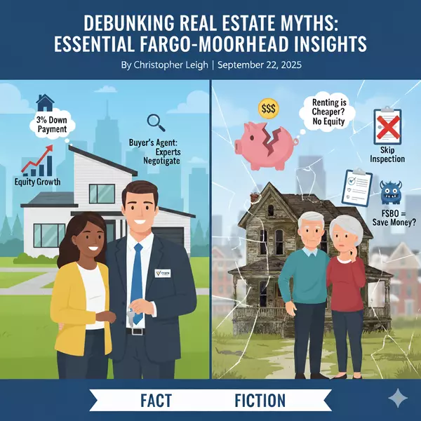 Debunking Common Real Estate Myths: Essential Insights for Fargo-Moorhead Buyers and Sellers