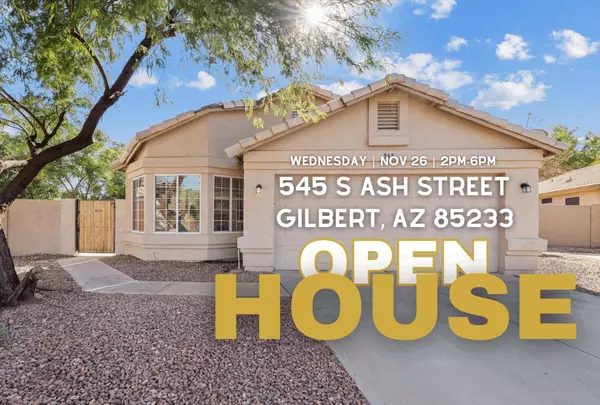 Open House in Lago Estancia | Gilbert AZ Pool Home for Sale | 545 S Ash Street