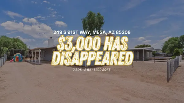 $3,000 Price Reduction on This Move-In Ready Mesa Home—Could This Be Your Opportunity?