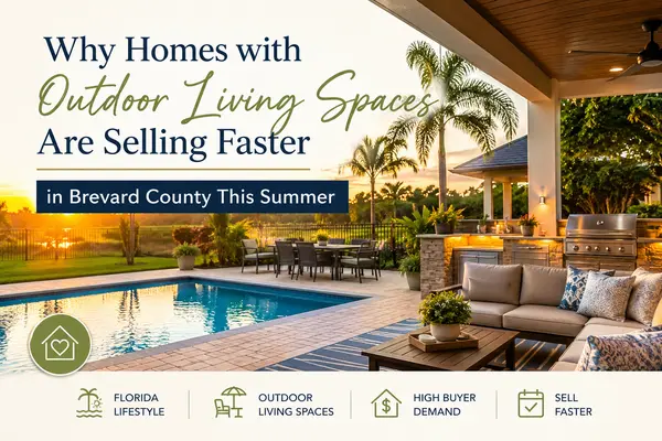 Why Homes with Outdoor Living Spaces Are Selling Faster in Brevard County This Summer