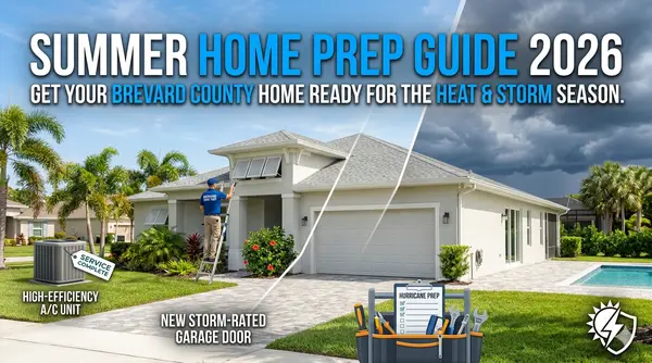Summer Home Prep Guide 2026: Get Your Brevard County Home Ready for the Heat & Storm Season