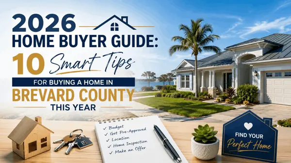 feature image of 2026 Home Buyer Guide: 10 Smart Tips for Buying a Home in Brevard County This Year