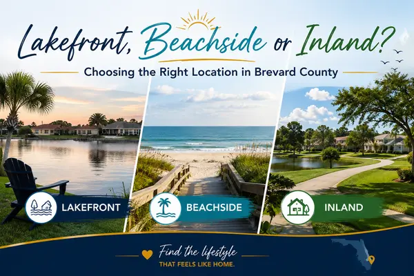 Lakefront, Beachside or Inland? Choosing the Right Location in Brevard County