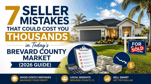 feature image of 7 Seller Mistakes That Could Cost You Thousands in Today's Brevard County Market (2026 Guide)