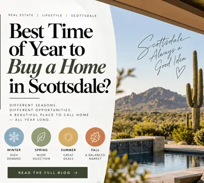 feature image of Best Time of Year to Buy a Home in Scottsdale?