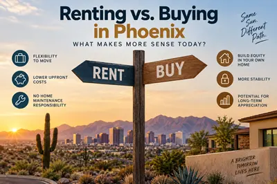 feature image of Renting vs. Buying in Phoenix: What Makes More Sense Today?