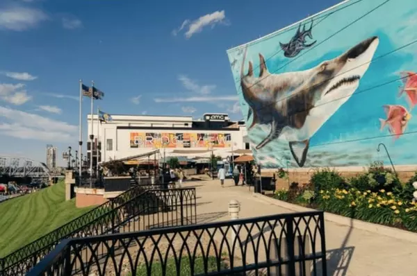 Newport on the Levee with murals and attractions in Northern Kentucky -community and history with Williams Elite Realty