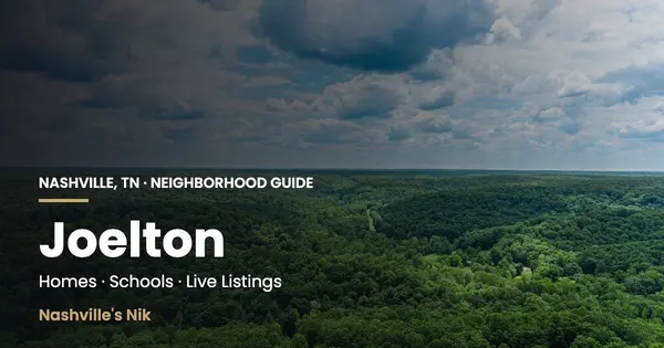 Joelton, Nashville TN neighborhood guide by Nashville's Nik